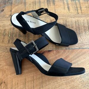 Taryn Rose Black Sandals
